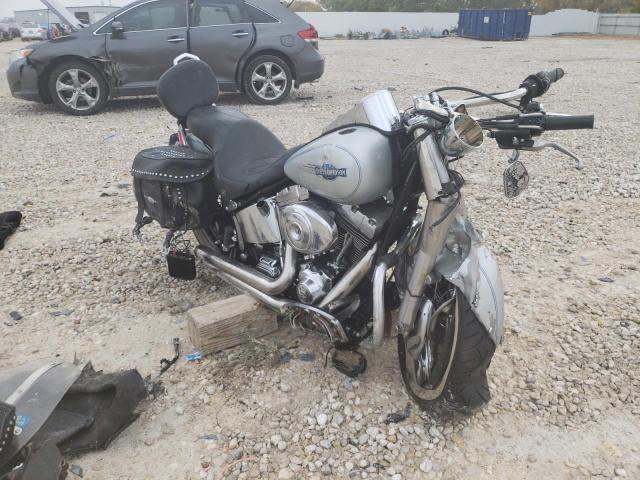 Salvage motorcycles for sale at New Braunfels, TX auction: 2005 Harley-Davidson Flstc