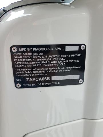 2022 VESPA PRIMAVERA - ZAPCA06B1N5104461