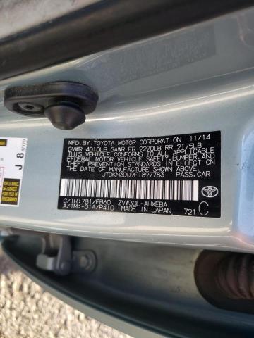 2015 TOYOTA PRIUS - JTDKN3DU9F1897783