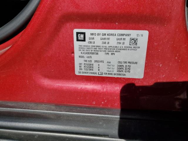 KL4CJASB3FB097586 Buick Encore