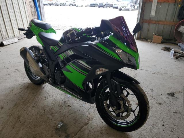 Salvage motorcycles for sale at Madisonville, TN auction: 2016 Kawasaki EX300 B