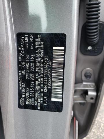 2022 HYUNDAI ELANTRA N - KMHLR4AF3NU348481