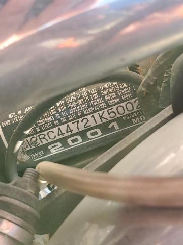 2001 HONDA VT750 CD2 JH2RC44721K500218