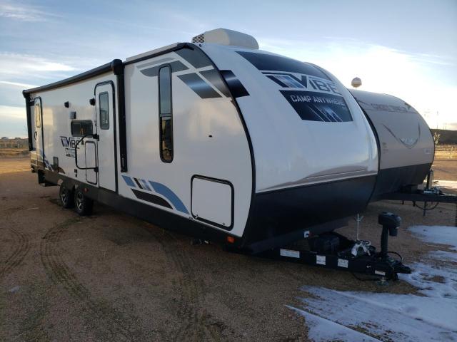 Salvage cars for sale from Copart Colorado Springs, CO: 2022 Vibe Travel Trailer