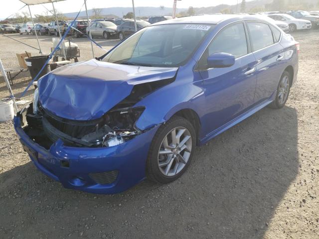 Salvage cars for sale from Copart San Martin, CA: 2014 Nissan Sentra