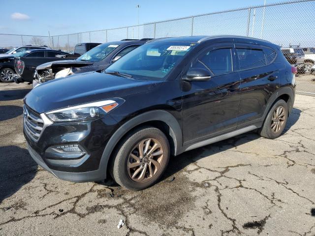 Salvage cars for sale from Copart Moraine, OH: 2017 Hyundai Tucson Limited