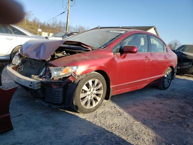 Salvage cars for sale from Copart York Haven, PA: 2011 Honda Civic EXL