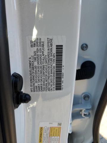 2022 HONDA PILOT SPOR 5FNYF5H38NB027260