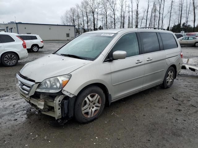 Salvage cars for sale from Copart Arlington, WA: 2007 Honda Odyssey EX