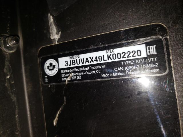 2020 CAN-AM DEFENDER L - 3JBUVAX49LK002220