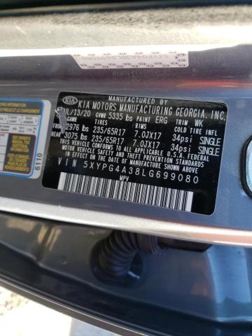 5XYPG4A38LG699080 KIA Sorento