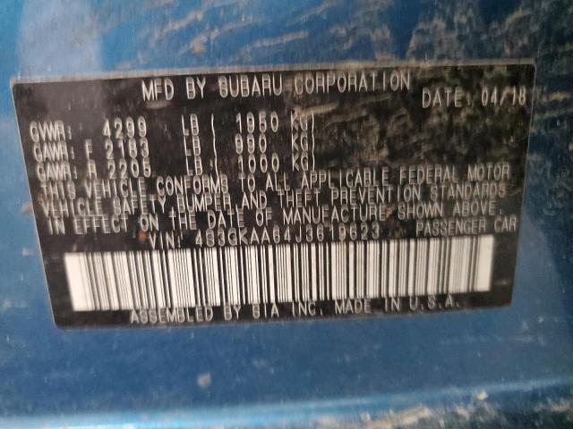 4S3GKAA64J3619623 Subaru Impreza