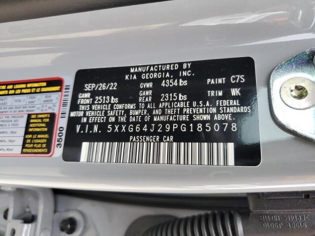 2023 KIA K5 GT LINE - 5XXG64J29PG185078