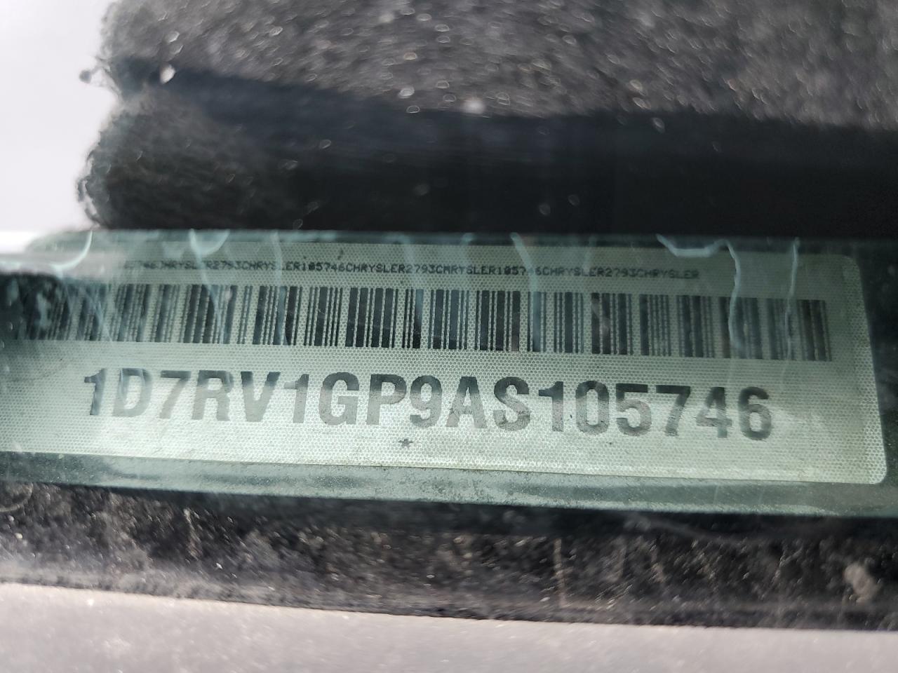 1D7RV1GP9AS105746 2010 Dodge Ram 1500