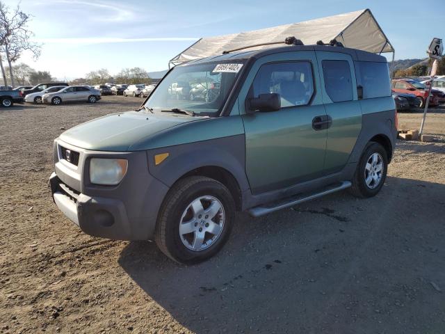 Salvage cars for sale from Copart San Martin, CA: 2004 Honda Element EX
