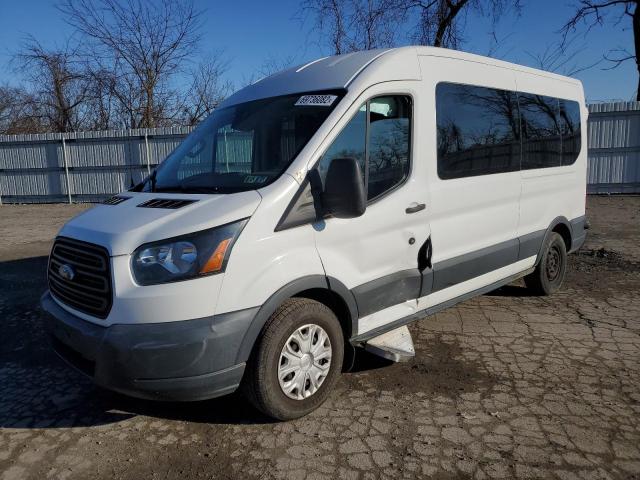 Salvage cars for sale from Copart West Mifflin, PA: 2016 Ford Transit T