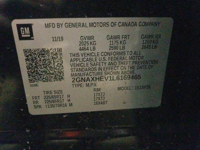 2020 CHEVROLET EQUINOX LS - 2GNAXHEV1L6169465