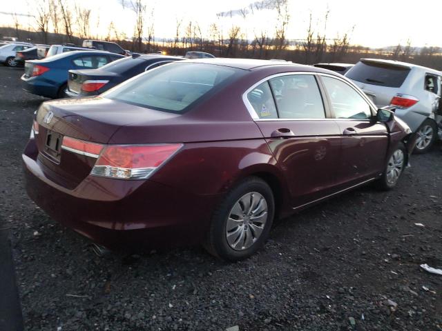 2012 HONDA ACCORD LX VIN: 1HGCP2F30CA195183