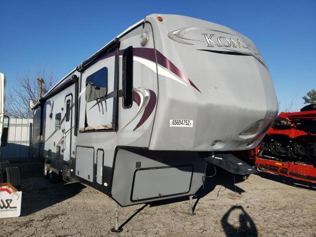 Salvage cars for sale from Copart Fort Wayne, IN: 2013 Dutchmen 5th Wheel
