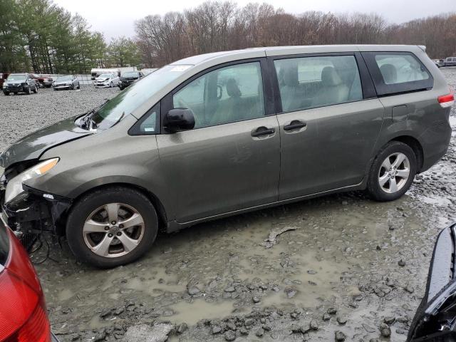 Salvage cars for sale from Copart Windsor, NJ: 2011 Toyota Sienna