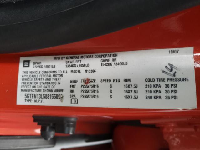 5GTEN13L588155099 Hummer H3