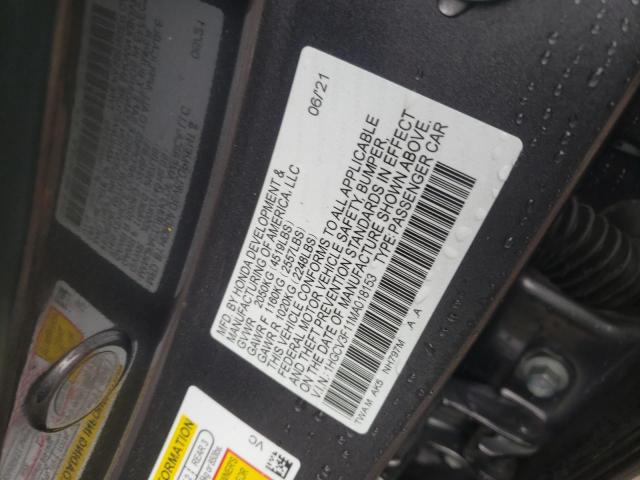 VIN 1HGCV3F11MA018153 2021 HONDA ACCORD no.13