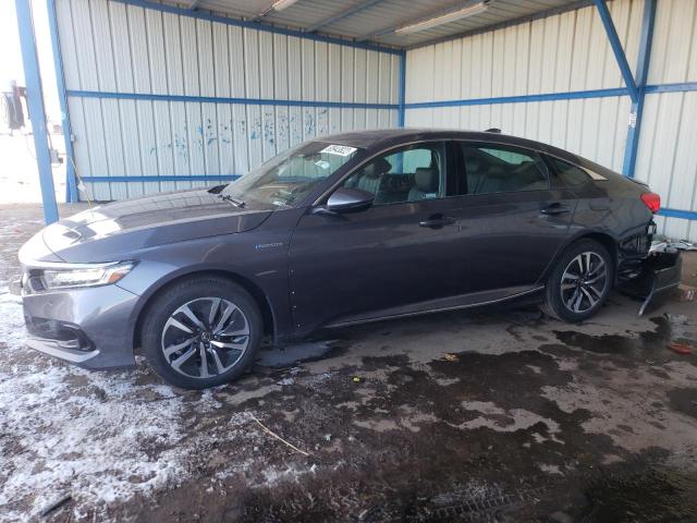 Salvage cars for sale from Copart Colorado Springs, CO: 2021 Honda Accord Hybrid