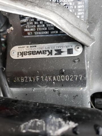 2019 KAWASAKI ZX1002 - JKBZXVF14KA000277