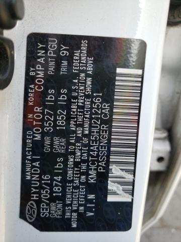2017 HYUNDAI ACCENT SE - KMHCT4AE5HU212561