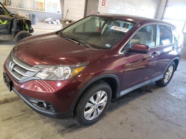 Salvage cars for sale from Copart Sandston, VA: 2012 Honda CR-V EX