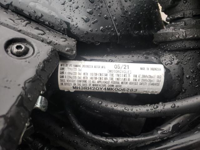 2021 YAMAHA MT-03 MH3RH20Y4MK006283