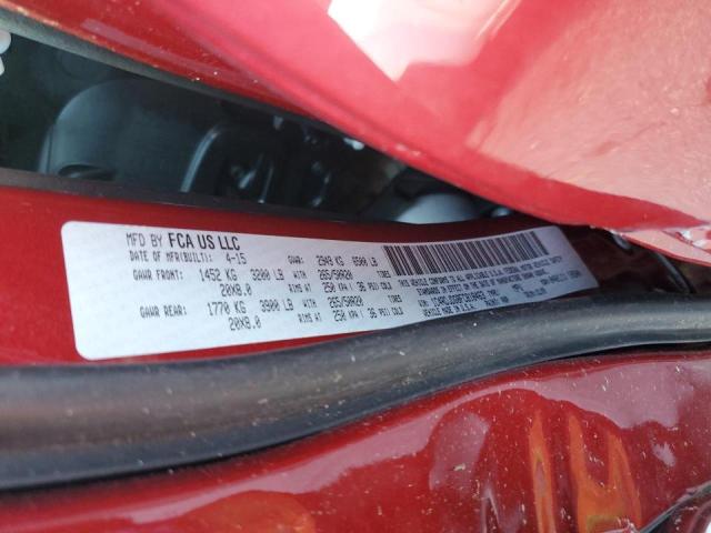 2015 DODGE DURANGO LI - 1C4RDJDG8FC818463