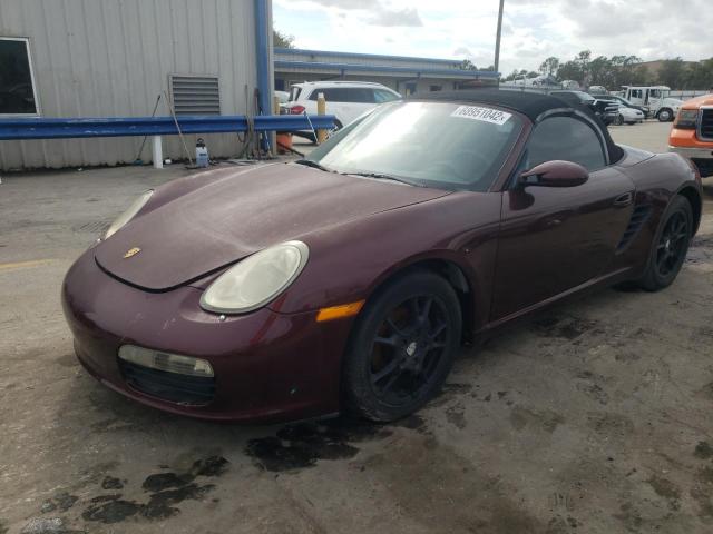 Salvage cars for sale from Copart Orlando, FL: 2006 Porsche Boxster