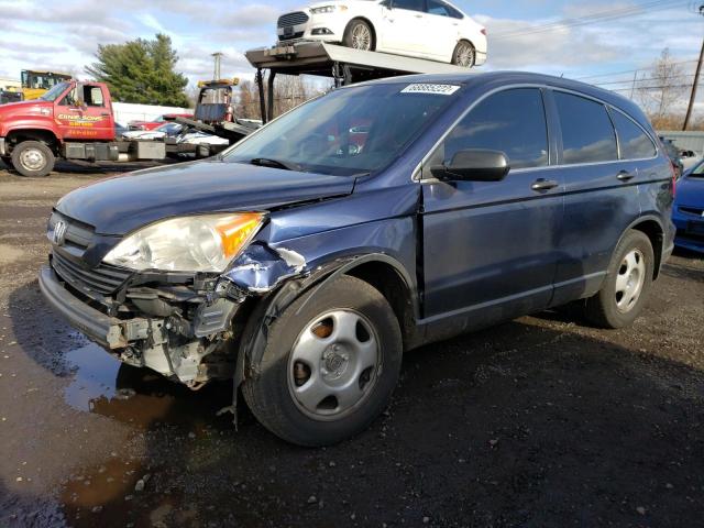 2007 Honda Cr-V Lx 2.4L продається в New Britain, CT - Front End