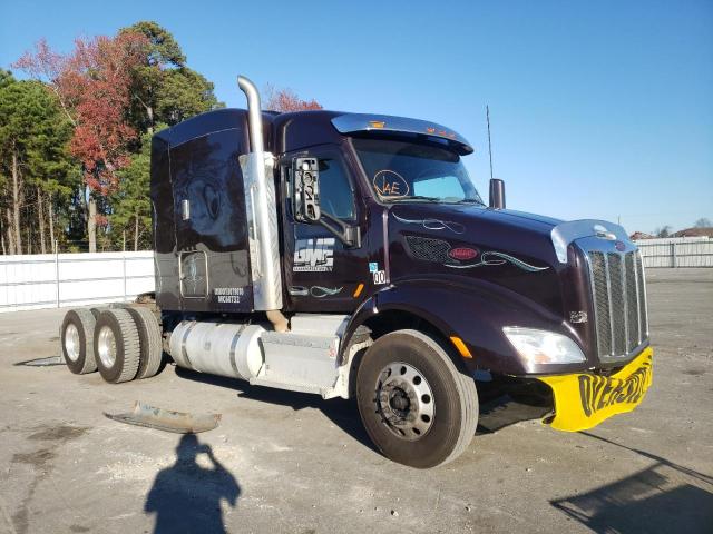 Salvage cars for sale from Copart Dunn, NC: 2015 Peterbilt 579