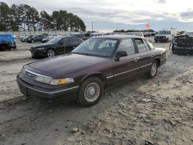 Salvage cars for sale at Loganville, GA auction: 1993 Ford Crown Victoria