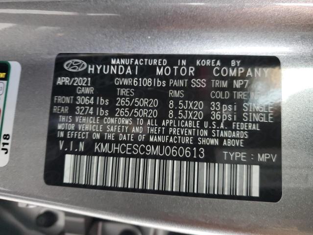 2021 GENESIS GV80 BASE KMUHCESC9MU060613
