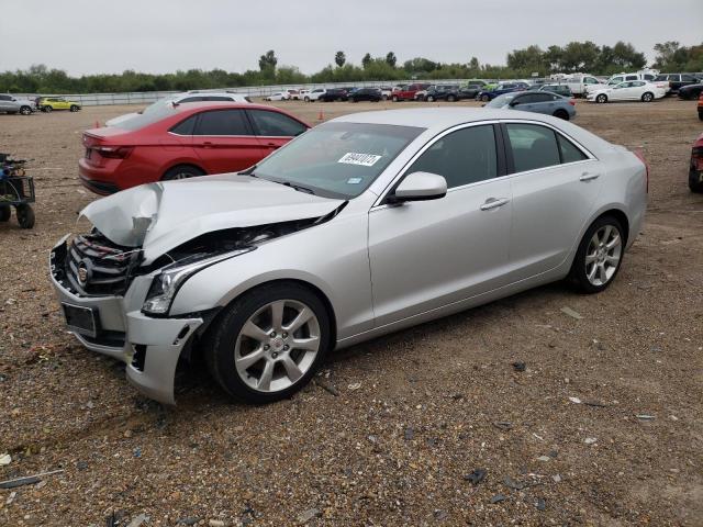 Salvage cars for sale from Copart Mercedes, TX: 2014 Cadillac ATS