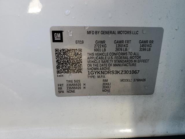1GYKNDRS3KZ301067 Cadillac XT5 LUXURY