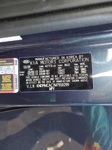 KNDPMCAC7M7910299 KIA Sportage Lx