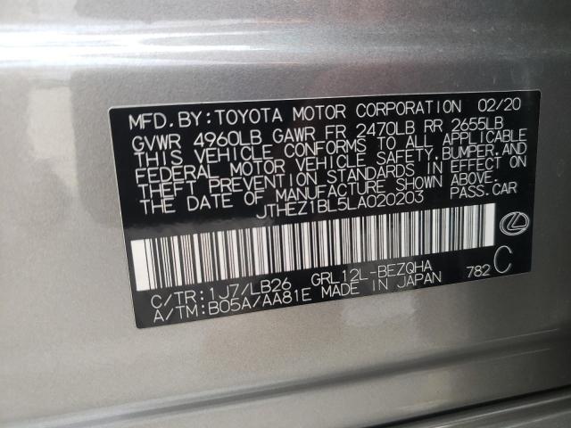 2020 LEXUS GS 350 F-S JTHEZ1BL5LA020203