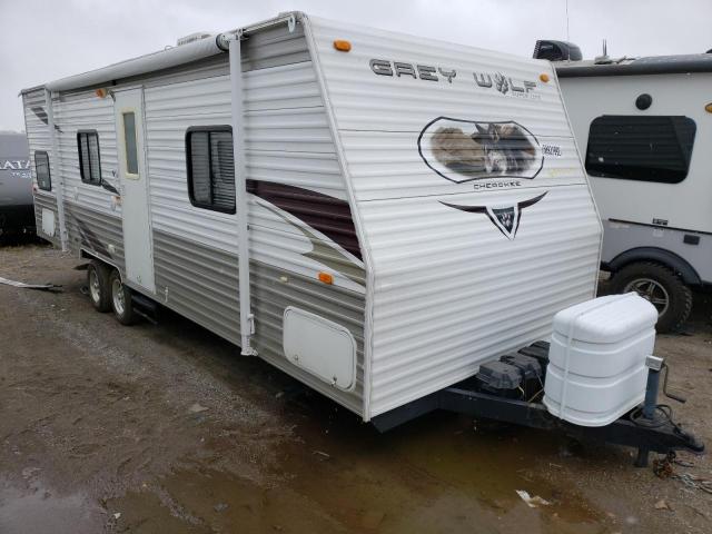 Forest River salvage cars for sale: 2010 Forest River Travel Trailer