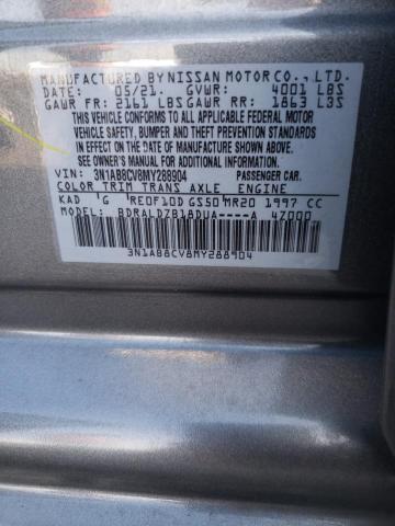2021 NISSAN SENTRA SV - 3N1AB8CV8MY288904