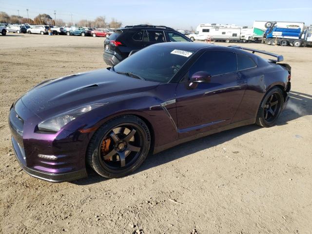 Salvage cars for sale at Nampa, ID auction: 2014 Nissan GT-R Premium