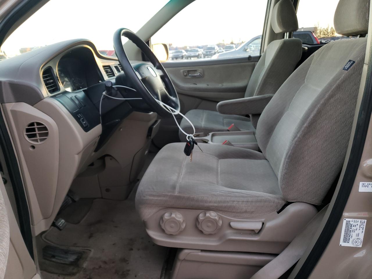 2002 Honda Odyssey Lx VIN: 2HKRL18532H011004 Lot: 68691842