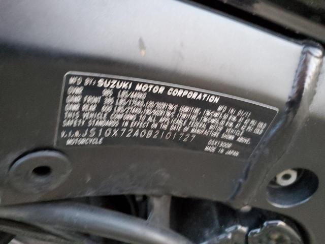2011 SUZUKI GSX1300 R JS1GX72A0B2101727