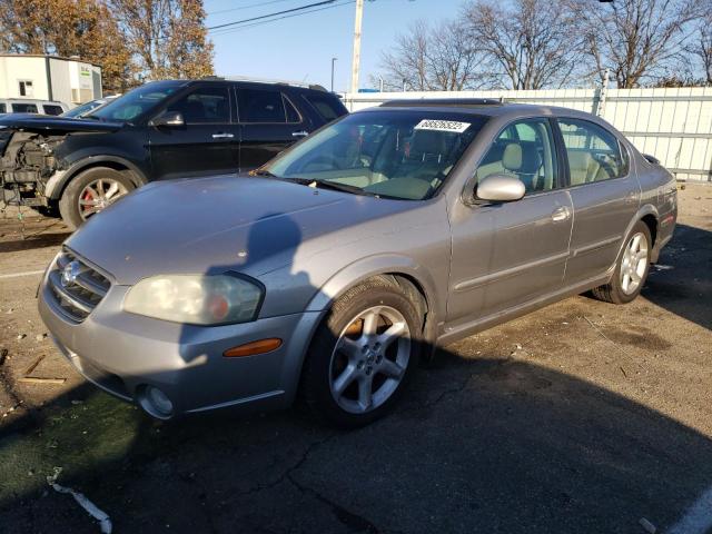 Salvage cars for sale from Copart Moraine, OH: 2002 Nissan Maxima GLE