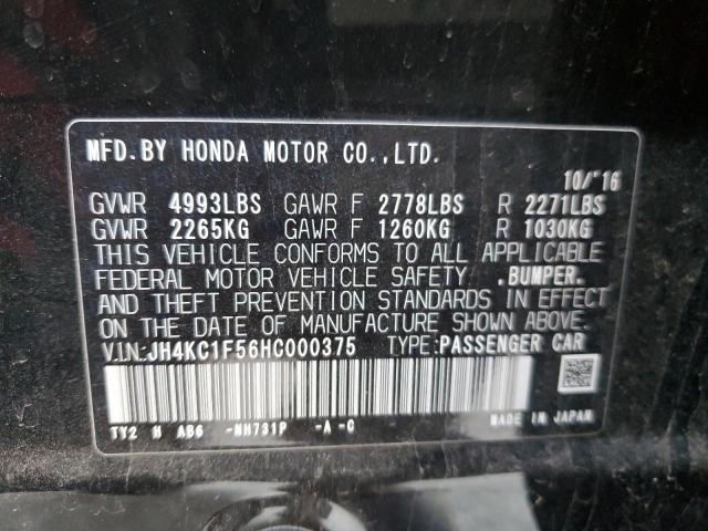 2017 ACURA RLX TECH JH4KC1F56HC000375