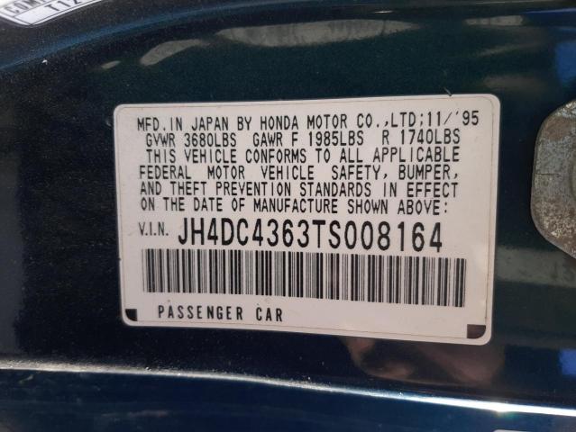 JH4DC4363TS008164 Acura INTEGRA SE