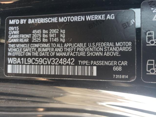 2016 BMW 228 XI SUL - WBA1L9C59GV324842